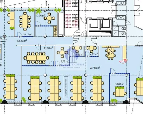 Wola: lokal biurowy 576m2 do wynajęcia