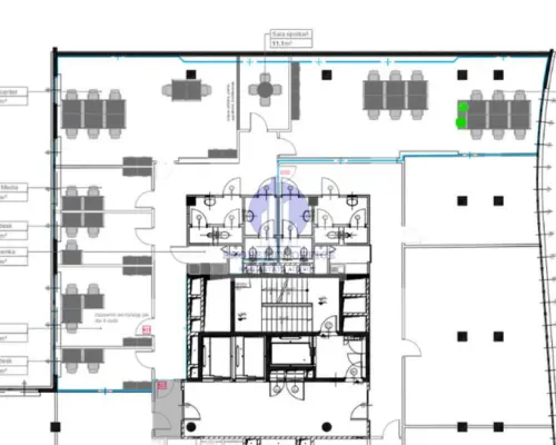 Śródmieście -lokal biurowy 274m2 do wynajęcia