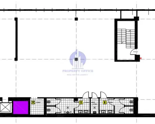 Mokotów : lokal biurowy 514,80 m2 do wynajęcia