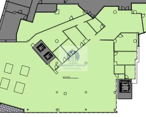 Śródmieście: lokal biurowy 1104m2 do wynajęcia
