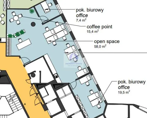 Żoliborz: lokal biurowy 105,15 m2 do wynajęcia