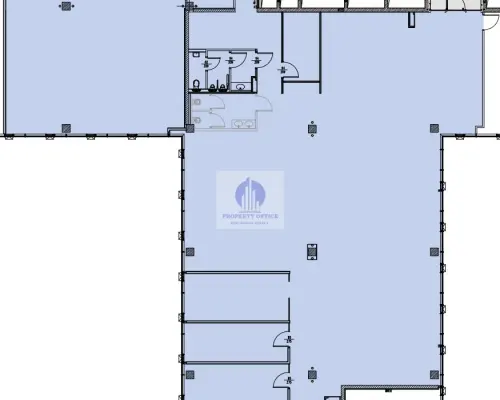 Mokotów: lokal biurowy 624,04 m2 do wynajęcia