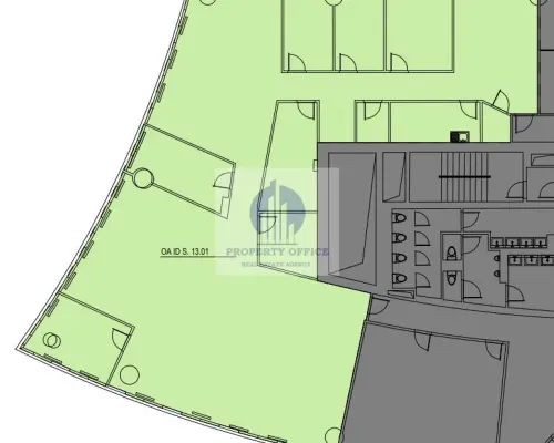 Śródmieście: lokal biurowy 452m2 do wynajęcia