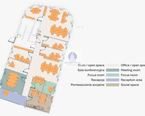 Włochy: uemblowany lokal biurowy 337m2 do wynajęcia