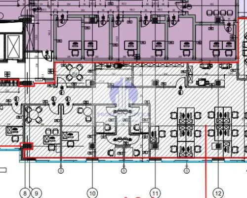 Warszawa Mokotów: lokal biurowy 475,26 m2 do wynajęcia