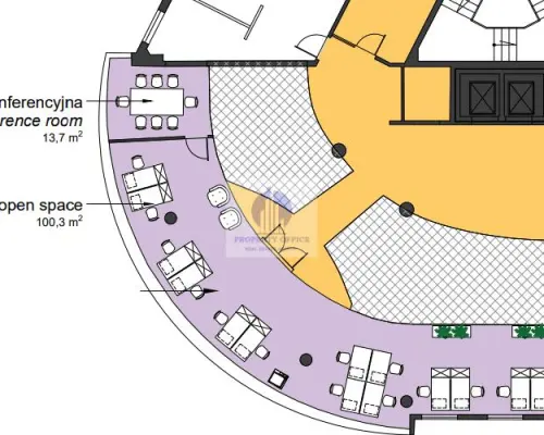Żoliborz: lokal biurowy 115,82 m2 do wynajęcia