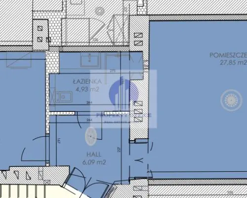 Śródmieście: biuro 58,07m2 do wynajęcia