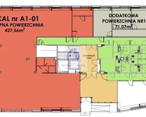 Warszawa Wawer: lokal usługowo-handlowy 428 m2 do wynajęcia