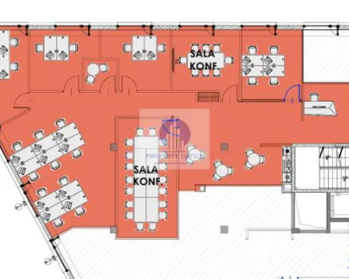 Wawer: lokal biurowy 258,34m2 do wynajęcia