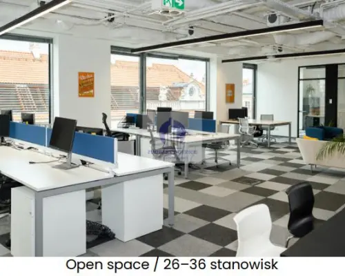 Śródmieście: biuro serwisowane dla 41 osób do wynajęcia