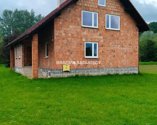 Dom w trakcie budowy w Sobolowie  gm.Łpanów