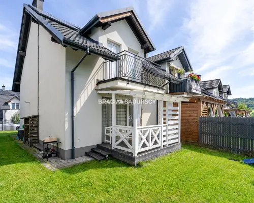 Bliźniak 100 m²|ogród|blisko Krakowa i Myślenic