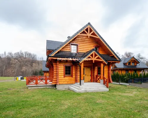 Trzebunia - całoroczny dom z bali!