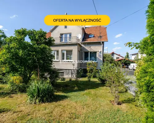 DOM NA SPRZEDAŻ - KRAKÓW, BIEŻANÓW  2 niezależne poziomy | ok. 200 m² | 14 arów działki | podpiwnic