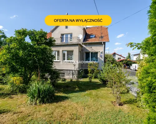 DOM NA SPRZEDAŻ - KRAKÓW, BIEŻANÓW  2 niezależne poziomy | ok. 200 m² | 14 arów działki | podpiwnic
