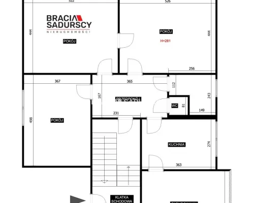 DOM NA SPRZEDAŻ - KRAKÓW, BIEŻANÓW  2 niezależne poziomy | ok. 200 m² | 14 arów działki | podpiwnic