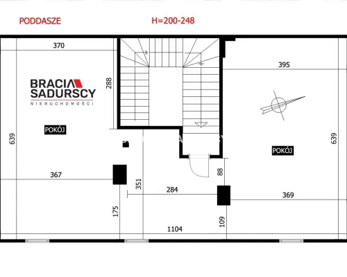 Budynek handlowo-mieszkanly Centrum Skawiny