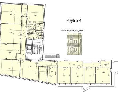 Powierzchnia biurowa z parkingiem  - 400m2