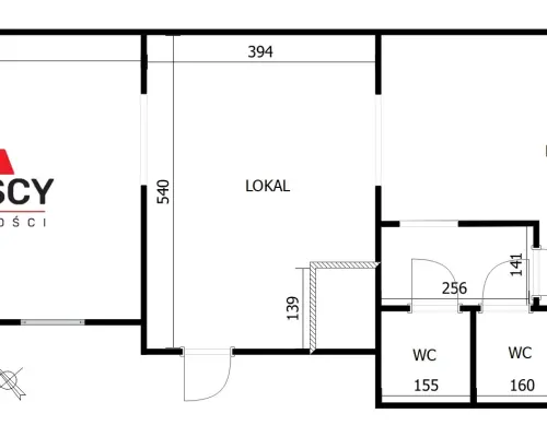 Rynek Kleparski - lokal w ciągu pieszym - 140m2