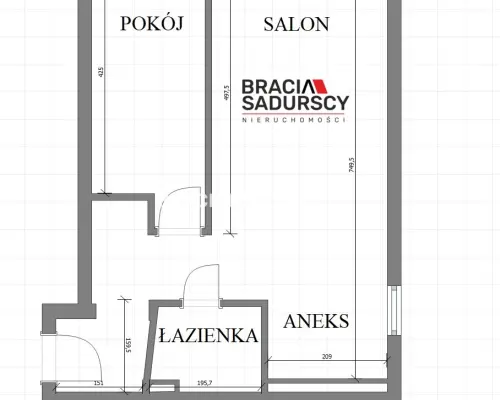 2pok 38m Stare Podgórze blisko Centrum Kongresowe