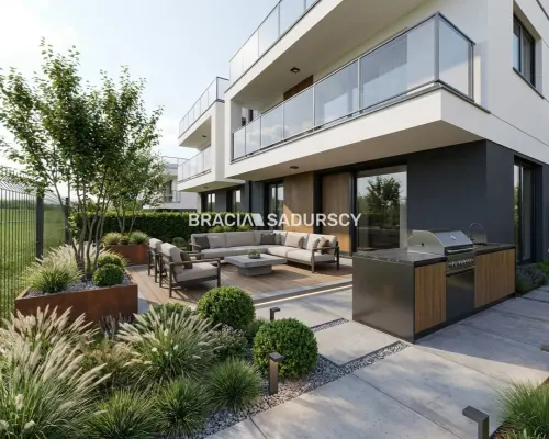 Zalesie/ 4 pok Apartament 73m / Ogródek/ 2xparking
