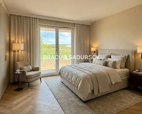 Zalesie/ 4 pok Apartament 73m / Ogródek/ 2xparking