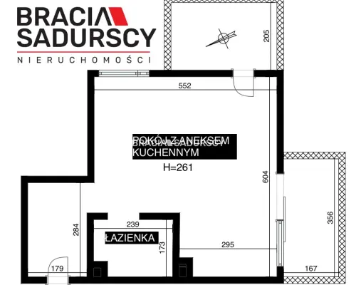 Nowoczesny jasny apartament w otoczeniu zieleni