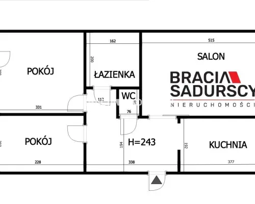 3 pokojowe, 51m2,  KROWODERSKICH ZUCHOW
