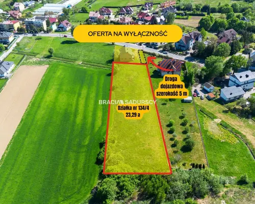 Działka budowlana / bliźniaki-szeregówki / MPZP