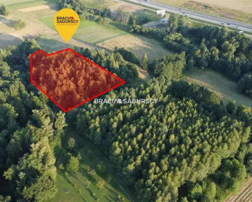 Działka na sprzedaż 48 arów gm. Myślenice