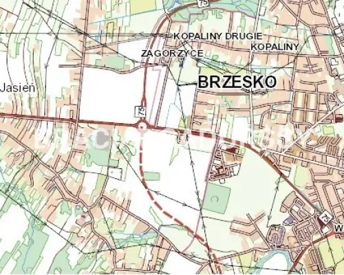 Działka produkcyjno-usługowa Brzesko