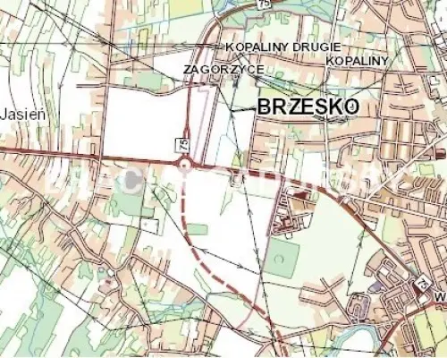 Działka produkcyjno-usługowa Brzesko