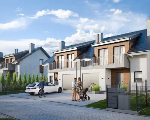 pozwolenie na 12 domów, fundamenty, media, MNIKÓW