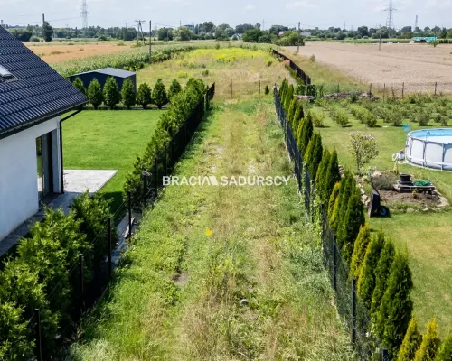 Ogrodzona działka 917m2 Glinik