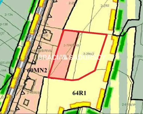 Twój azyl pod lasem z widokiem na góry - widokowa działka budowlano-rolna 3 012 m² | Sucha Beskidzka, os. Ga