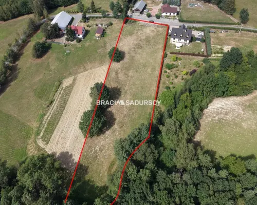 DZIAŁKA BUDOWLANA WIDOKOWA STARE RYBIE 57 ARÓW