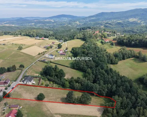 DZIAŁKA BUDOWLANA WIDOKOWA STARE RYBIE 57 ARÓW