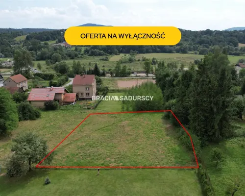Na sprzedaż: działka budowlana 12 arów - Leńcze, gm. Kalwaria Zebrzydowska    Lokalizacja:  Oferujemy na sprzedaż at
