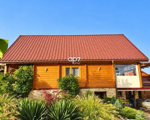 Dom z bali w Polańczyku | 100 m od Jeziora Solińskiego | apartament pod najem  Klimatyczny, całoroczny dom z bali w Polańczyk