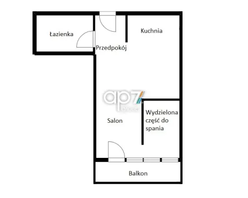 Na sprzedaż mieszkanie o pow. użytkowej 31.82m2