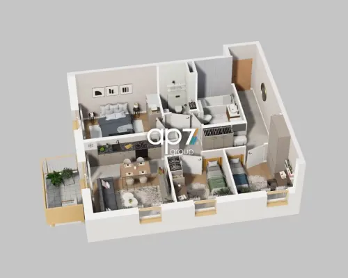 4 pokoje | 64 m2 | balkon | 0% PCC