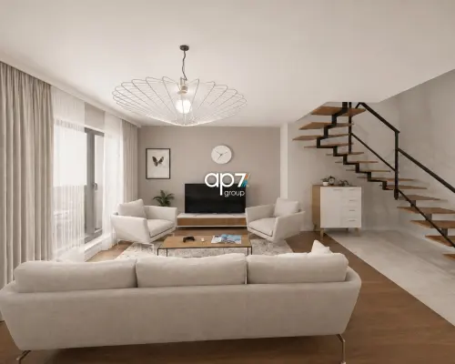 OFERTA BEZ PROWIZJI DLA BIURA!  Na sprzedaż przestronne, dwupoziomowe mieszkanie o powierzchni 68,38 m 2 , położone w nowoczes