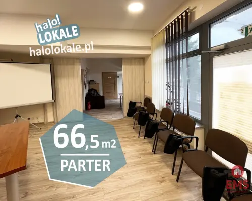 Ładny lokal 66 m2, parter. Polecamy