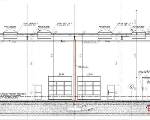 Hala/magazyn 400 m2