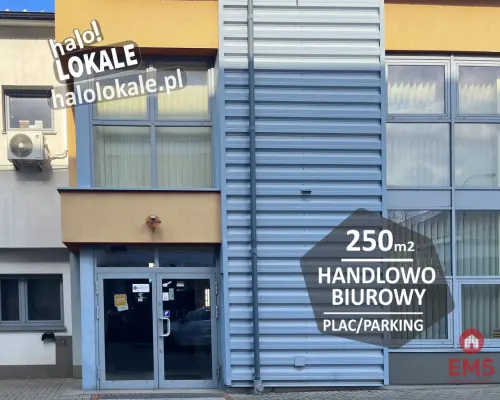 Powierzchnia handlowo biurowa z placem