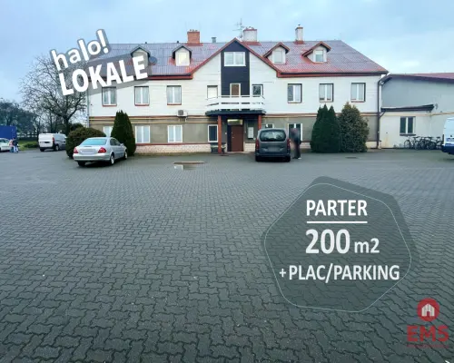 Świetna lokalizacja, duży parking