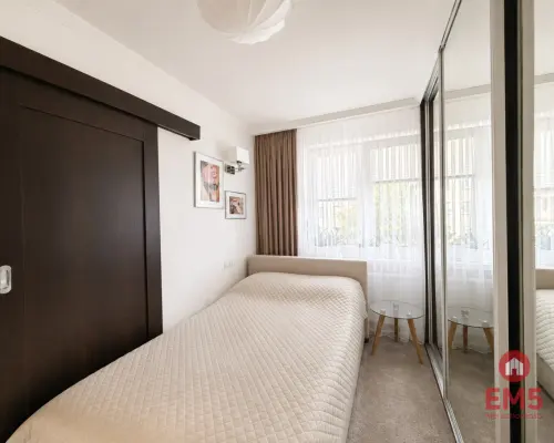 2 pokoje | 41,5 m² | 2 klimatyzacje | Balkon