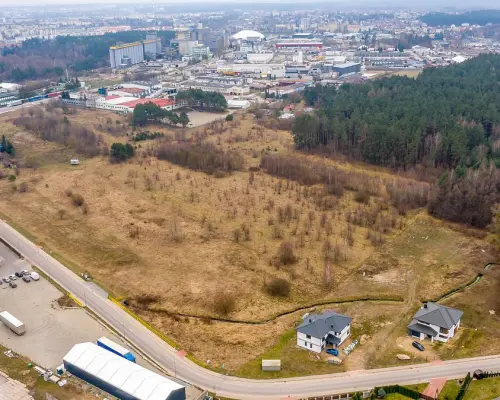 Działka inwestycyjna 0,7 ha. ul. Elewatorska