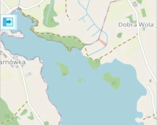 Działka nad jeziorem w gminie Stare Juchy.