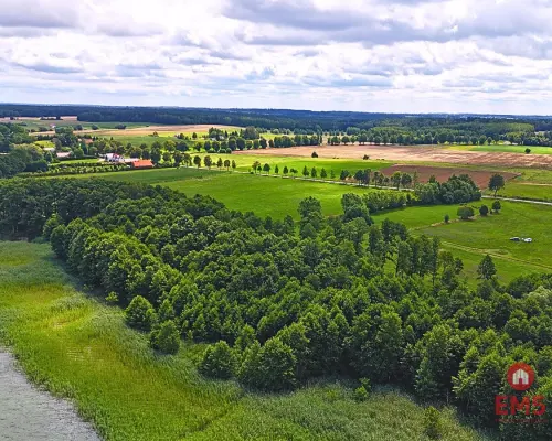 Działka budowlana na Szlaku WJM - jezioro Harsz.